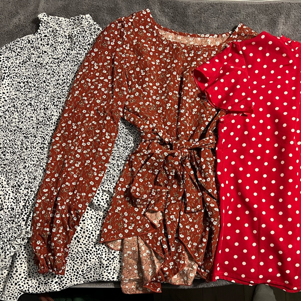 Lot of three Medium Work Shirts
